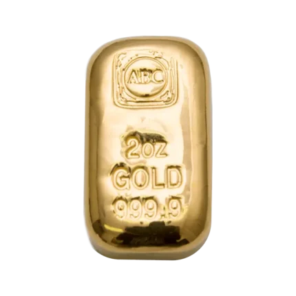 2oz ABC Bullion Cast Bar Gold